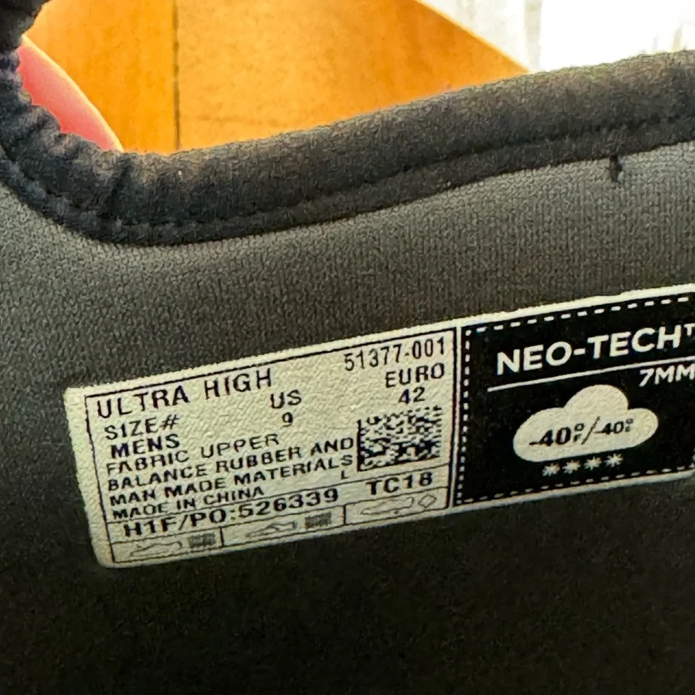 Black Bogs ultra high Waterproof Boots Neo Tech size US 9 - Picture 5 of 7